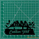 Bird Number Address Metal Sign Personalized Family Name Metal Sign Outdoor Door Decor Address Wall Art Perfect Gift for