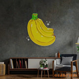 Bling Banana LED Neon Sign Light Pop Art
