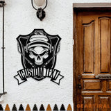 Boilermakers Metal Welder Sign Personalized Family Name Metal Sign Outdoor Door Decor Firefighter Wall Art Housewarming