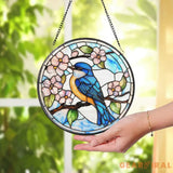 Brave the Dark Glass Suncatcher Fourth Wing Fantasy Ornament,Xaden Riorson Dragon Decor,Bookish Gift for Her Fan Art