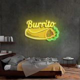 Burrito Led Neon Acrylic Artwork