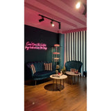 Can’t see haters my lashes are too long Neon Sign