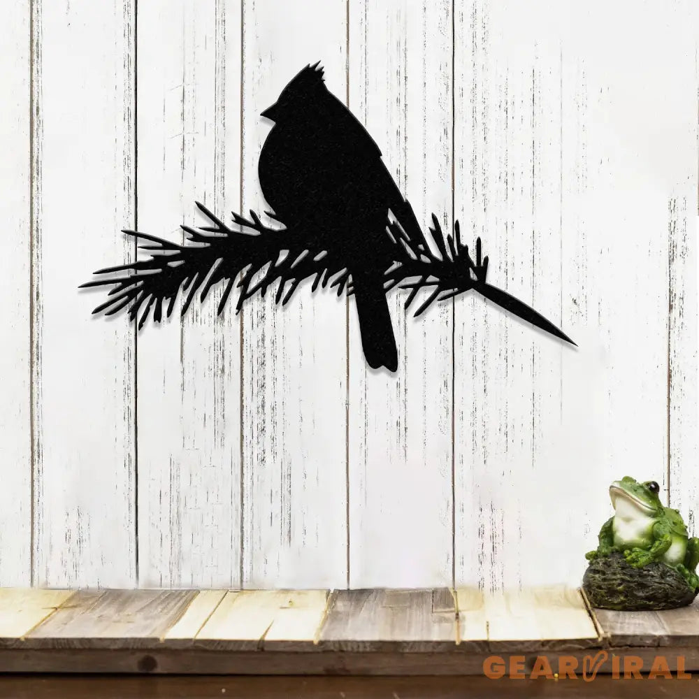Cardinals Metal Bird Yard Garden Art Metal Yard Art Tree sign Memorial Sign Bird Lover Gifts Patio Decor Christmas Gifts