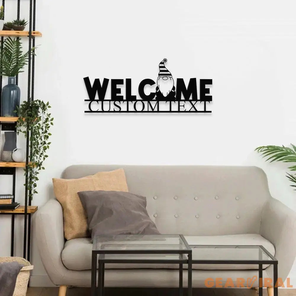 Christmas Custom Name Metal Sign Name Sign Personalized Split Letter Last Name Halloween Sign,Outdoor Door Monogram