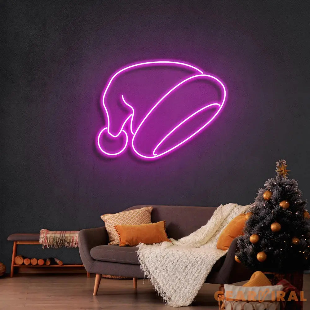 Christmas Hat Neon Sign