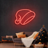 Christmas Hat Neon Sign