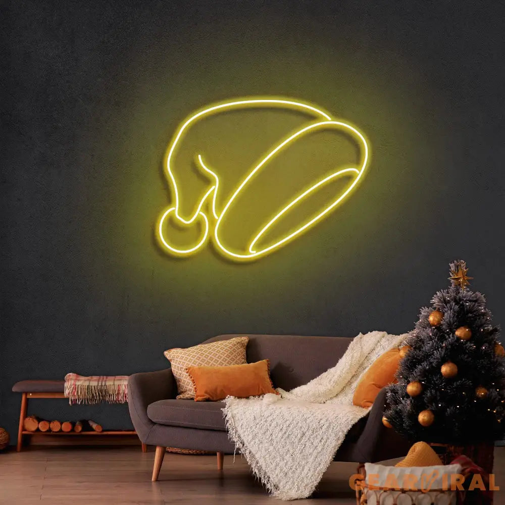 Christmas Hat Neon Sign