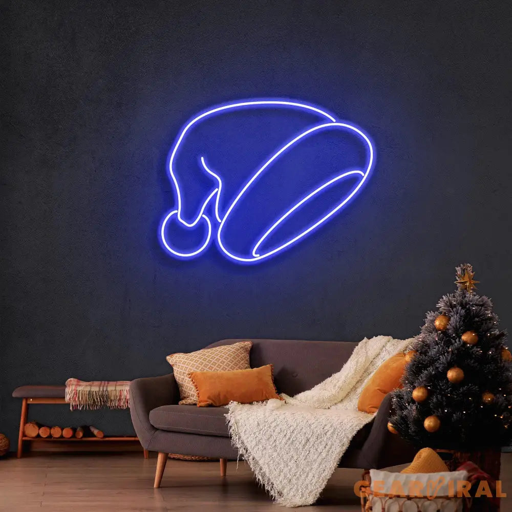 Christmas Hat Neon Sign