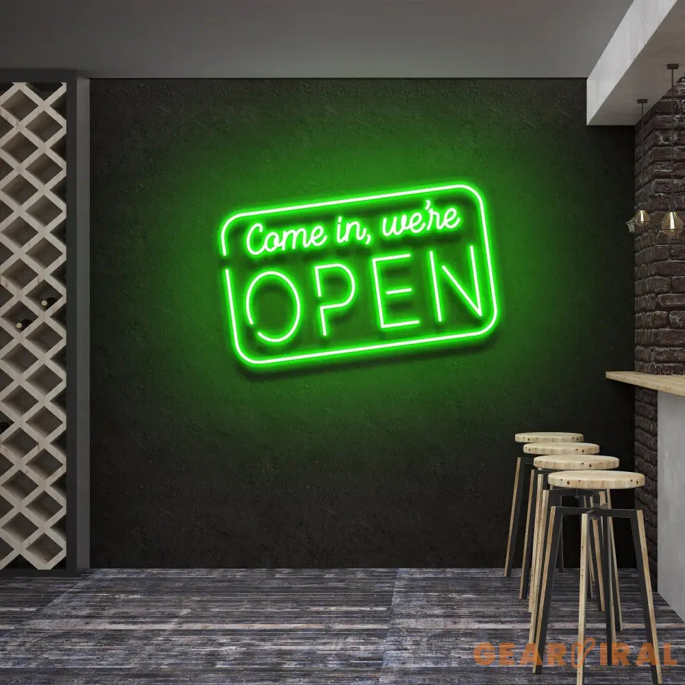 Come In We’re Open 2 Led Neon Sign Light