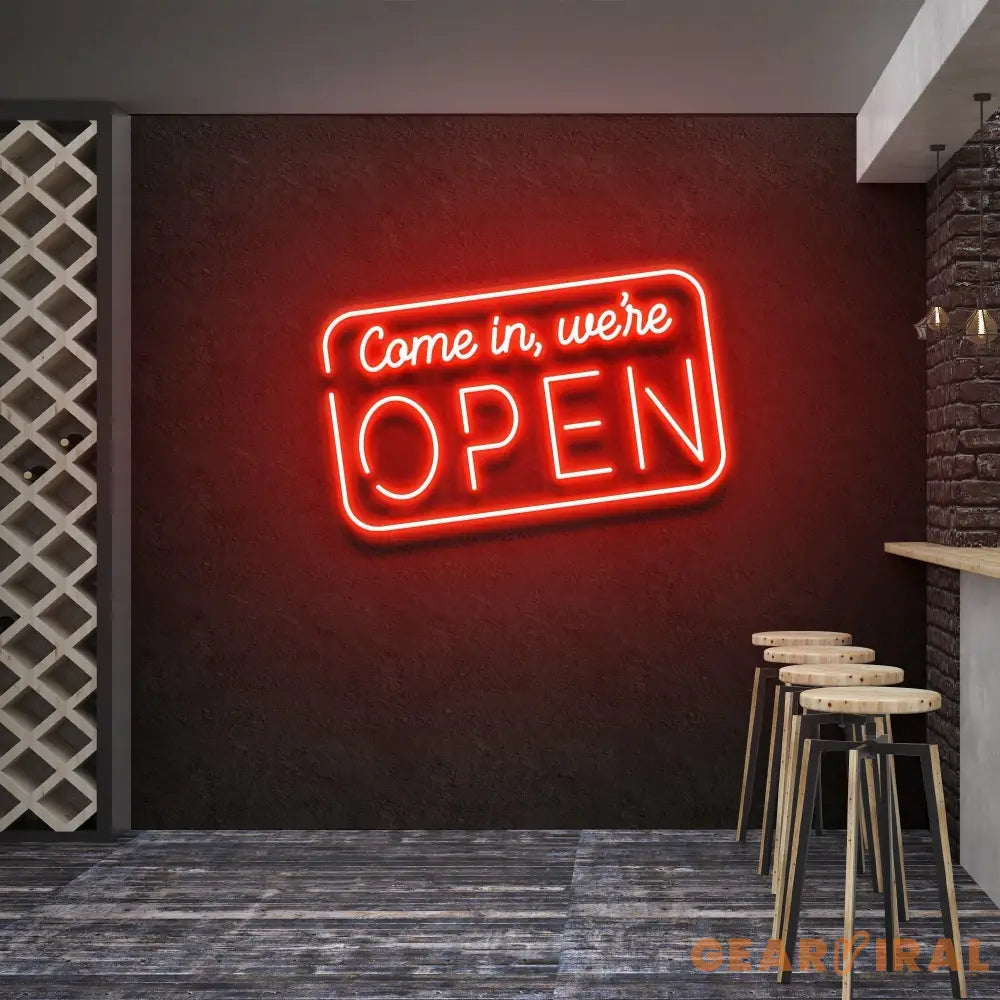 Come In We’re Open 2 Led Neon Sign Light