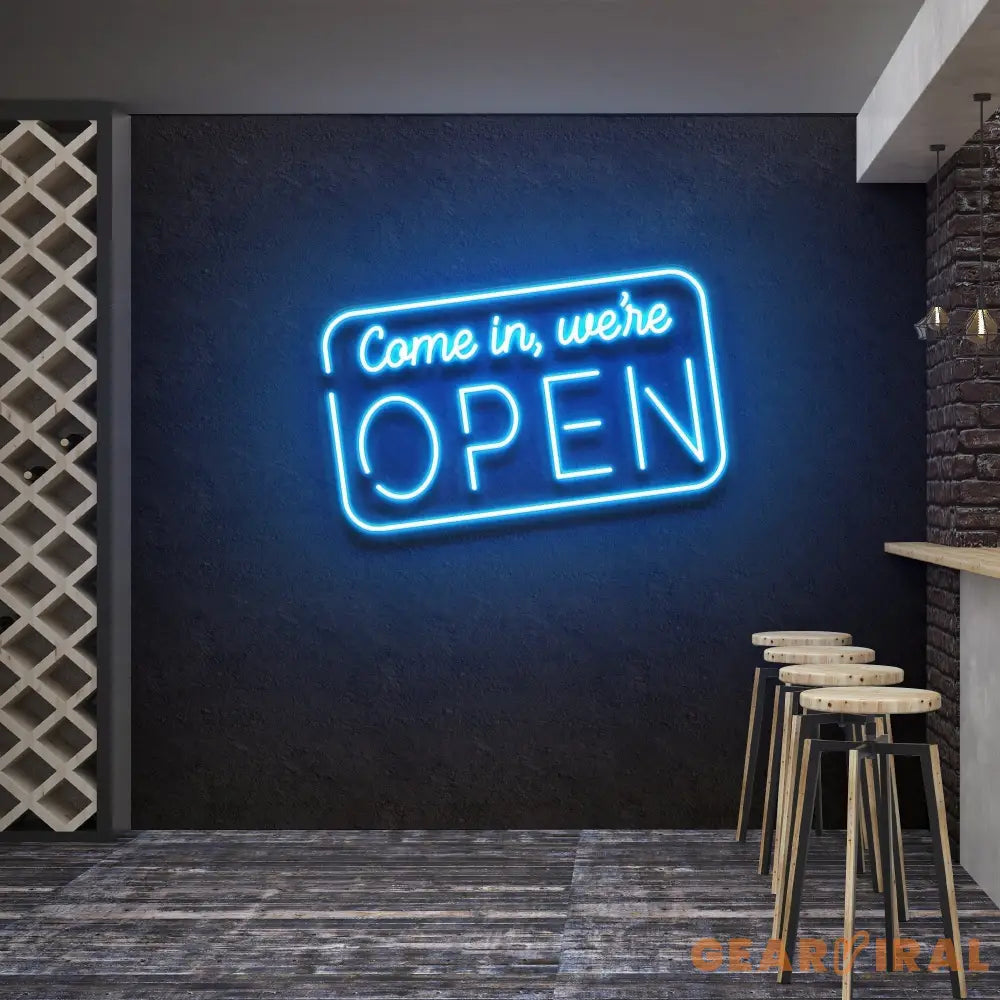 Come In We’re Open 2 Led Neon Sign Light