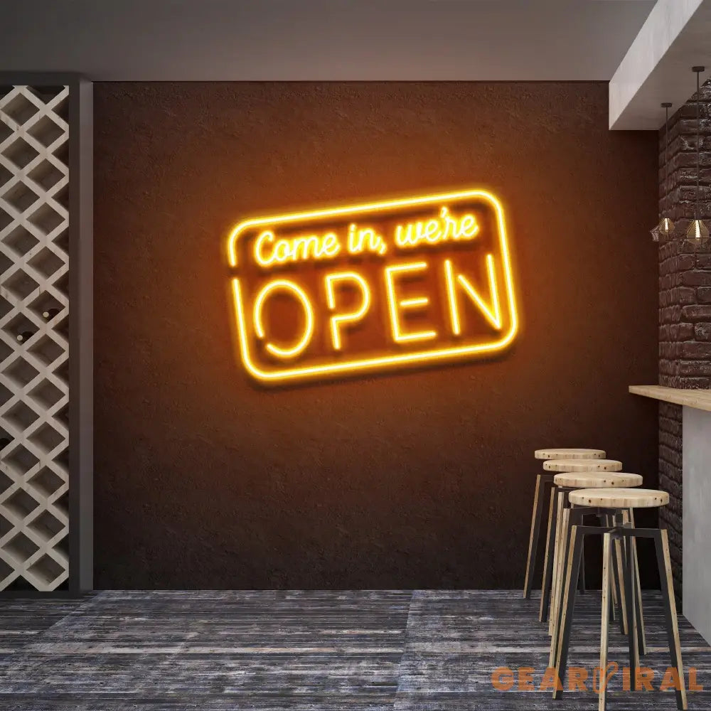 Come In We’re Open 2 Led Neon Sign Light