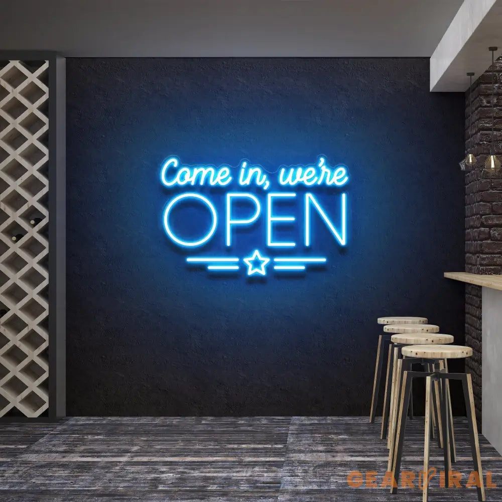 Come In We’re Open Led Neon Sign Light