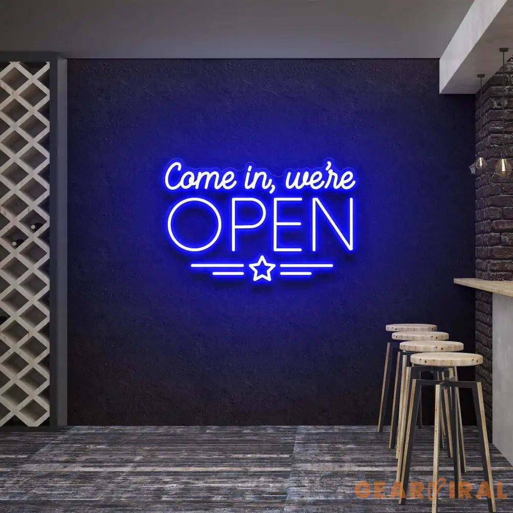 Come In We’re Open Led Neon Sign Light