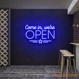 Come In We’re Open Led Neon Sign Light