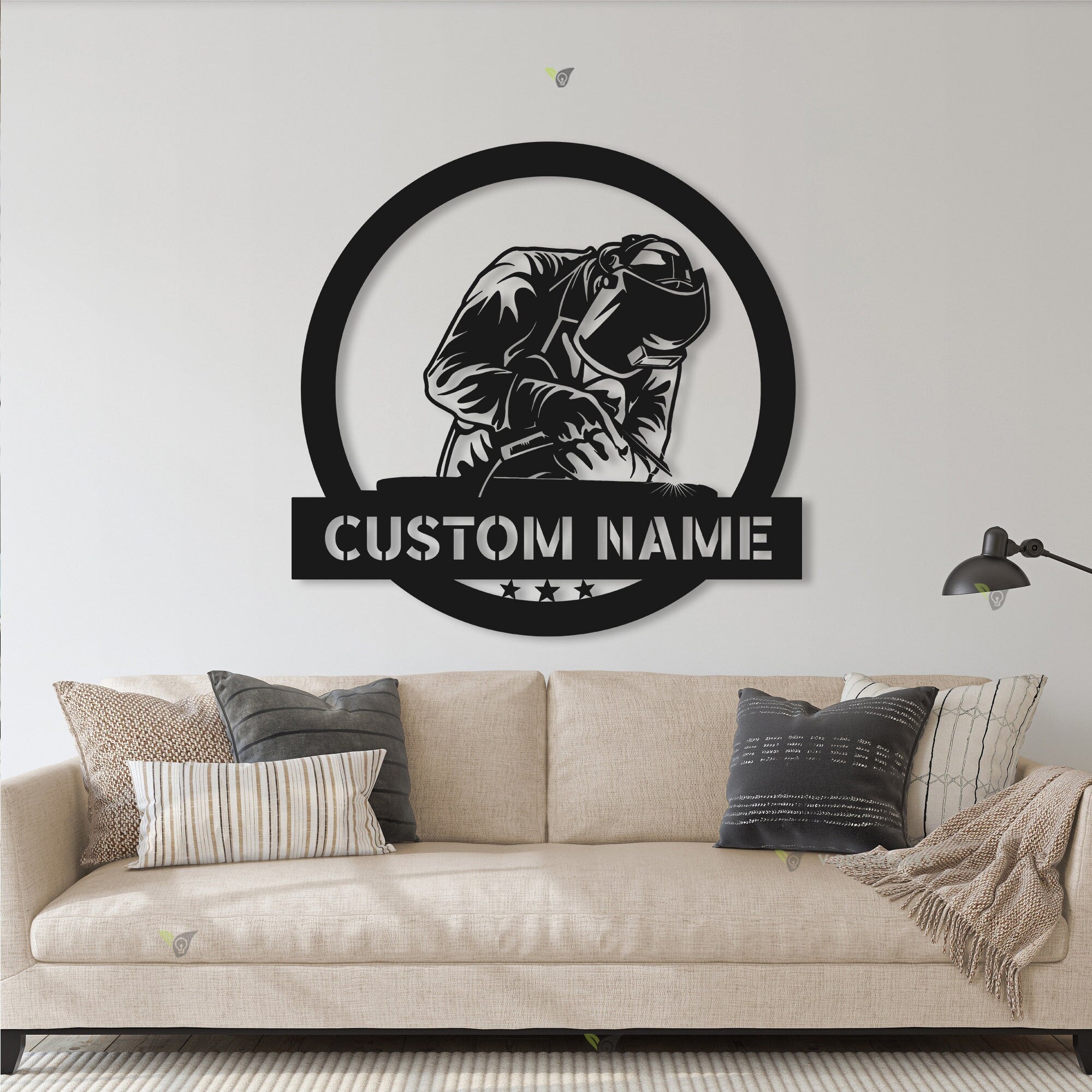 Construction Welder Sign LED - Gift For Welder - Welder Sign - Personalize Welder Sign | GearViral