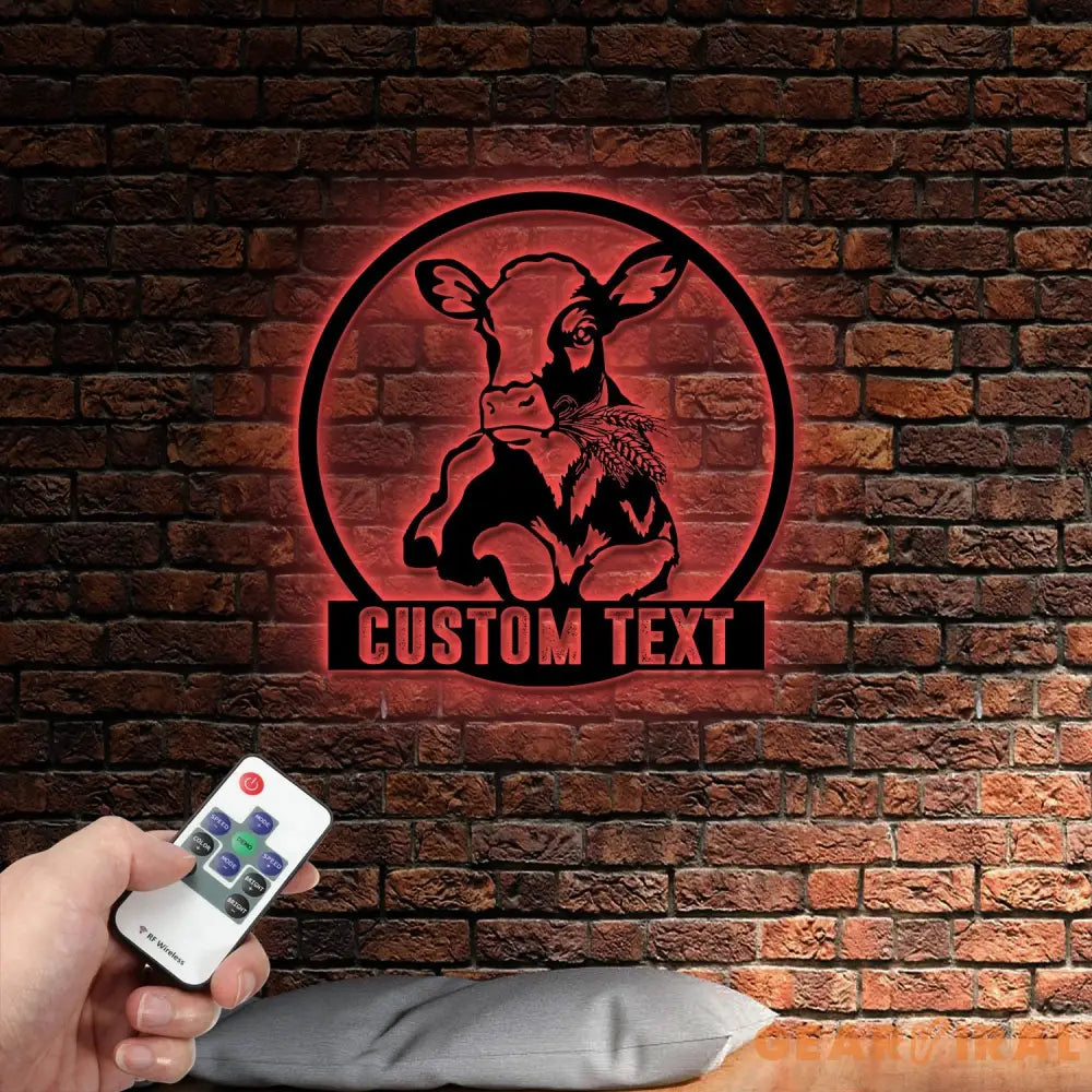 Cow Metal Sign Personalized,Cow Cattle Metal Wall Art,Custom Cow Farm Sign,Cow Ranch Decor,Cows Gift,Cow Farmhouse