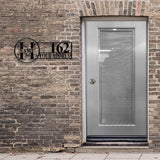 Custom Address Sign - Custom Sign - Outdoor Metal Sign - House Numbers, Modern Address Sign, Free shipping, Metal Decor, Metal Monogram