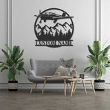 Custom Airplane Metal Wall Art - Personalized Pilot Name Sign Home Decor - Airplane Home Decor & Gift - Pilot Gift | GearViral