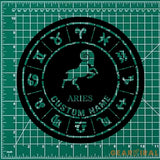 Custom Aries Zodiac Metal Wall Art Personalized Aries Zodiac Name Sign Decoration For Room Horoscope Home Decor Custom