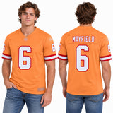 Custom Baker Mayfield Tampa Bay Buccaneers Fan Inspired 2nd Alternate Premium F.U.S.E. Premium Limited Jersey - Orange
