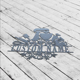 Custom Baking Metal Wall Art - Personalized Baker Name Sign Decoration Hanging for Home - Baker Sign - Baker Gift | GearViral