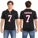 Custom Bijan Robinson Atlanta Falcons Fan Inspired Alternate Premium F.U.S.E. Premium Limited Jersey - Black