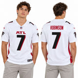 Custom Bijan Robinson Atlanta Falcons Fan Inspired Alternate Premium F.U.S.E. Premium Limited Jersey - Black