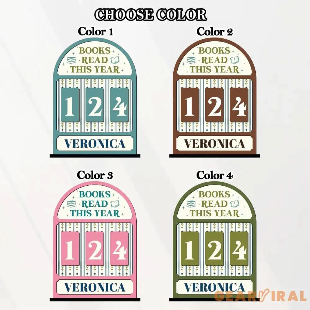 Custom Books Read This Year Tracker,Books Read Counter,Bookshelf Decor,Book Tracker,Reader,Book Lover,Bookish Gift,Book End,Library Sign