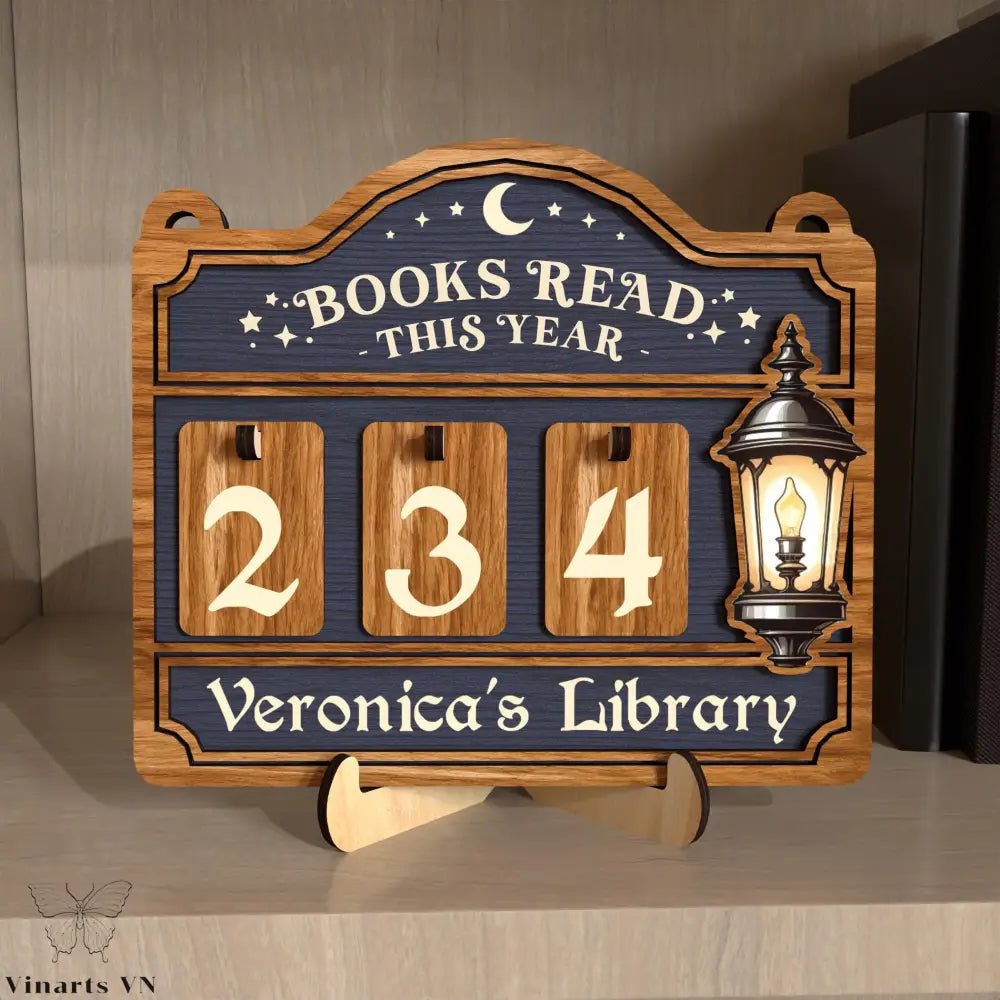Custom Books Read Tracker,Book Read This Year Counter,Flower Book Suncatcher,Bookshelf Library Decor,Reader Gift,Bookish,Book Lover,Book End