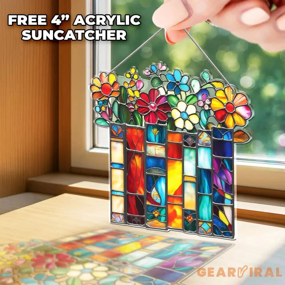 Custom Books Read Tracker,Book Read This Year Counter,Flower Book Suncatcher,Bookshelf Library Decor,Reader Gift,Bookish,Book Lover,Book End