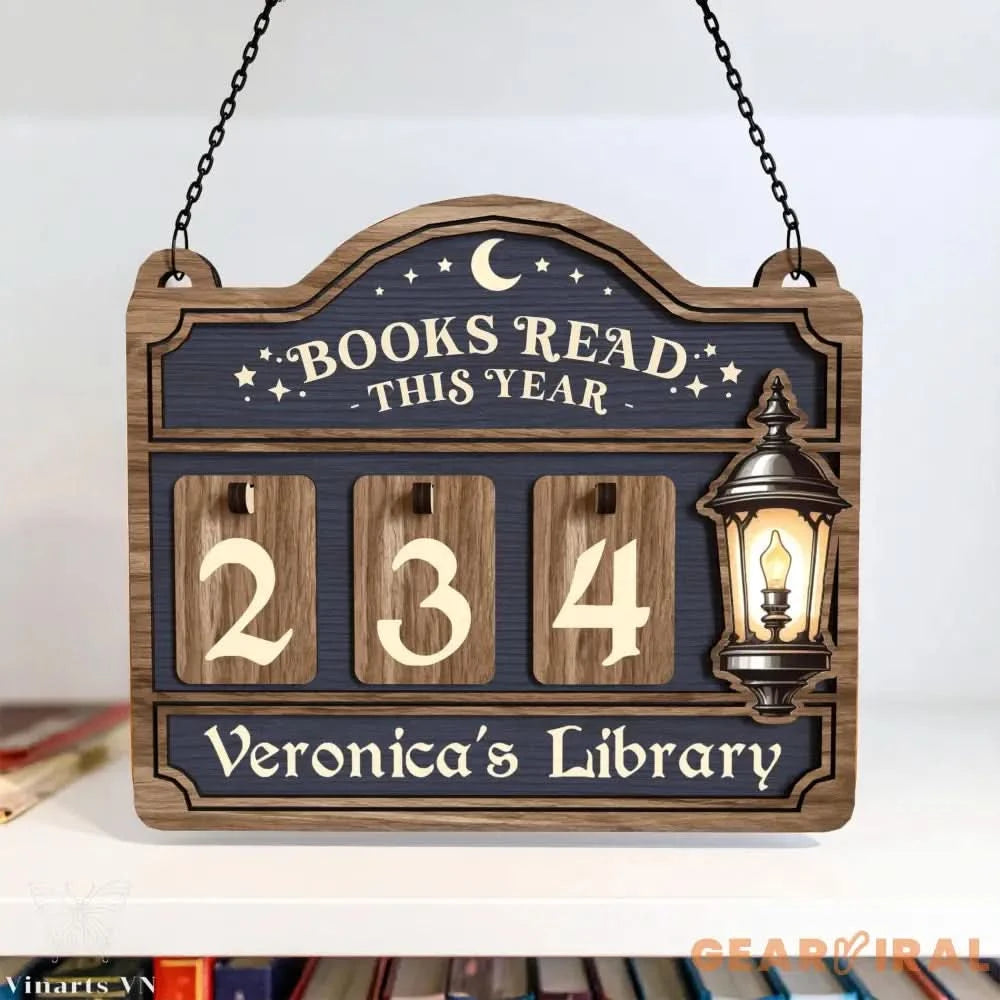 Custom Books Read Tracker,Book Read This Year Counter,Flower Book Suncatcher,Bookshelf Library Decor,Reader Gift,Bookish,Book Lover,Book End