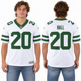Custom Breece Hall New York Jets Fan Inspired Premium F.U.S.E. Premium Limited Jersey - Legacy White