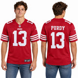Custom Brock Purdy San Francisco 49ers Fan Inspired Game Player Jersey - White