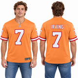 Custom Bucky Irving Tampa Bay Buccaneers Fan Inspired Game Jersey - Red