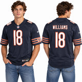 Caleb Williams Chicago Bears Nike Alternate Player Game Jersey - Orange