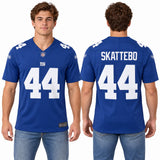 Custom Cam Skattebo New York Giants Fan Inspired Premium F.U.S.E. Stitched Premium Limited Jersey - White