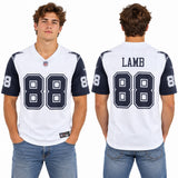 Custom CeeDee Lamb Dallas Cowboys Fan Inspired Premium F.U.S.E. Premium Limited Jersey - White