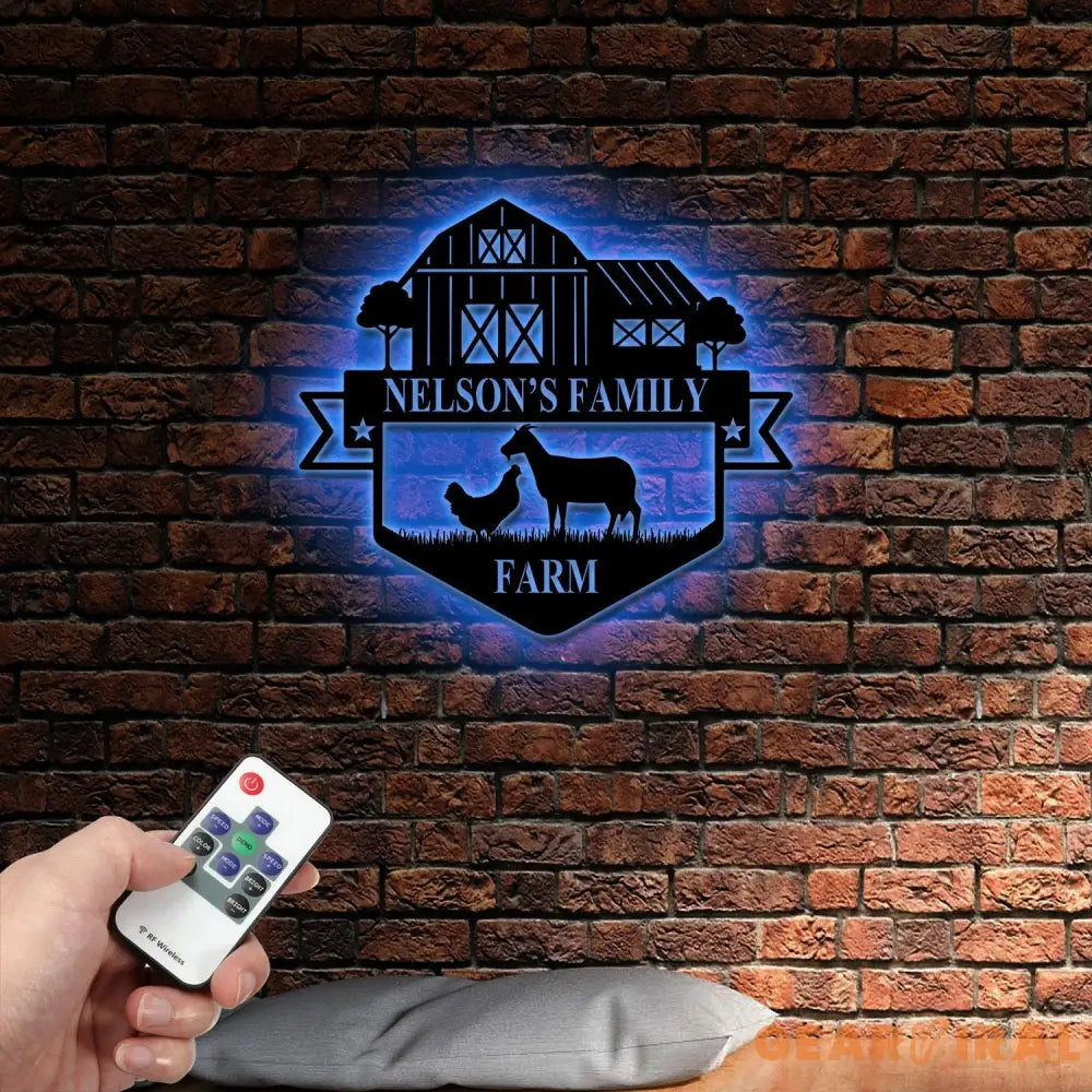 Custom Chicken And Goat Sign Personalized Goat And Chicken Metal Wall Art Chicken and Goat Ranch Farm Sign Goat And