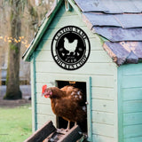Custom Chicken Coop Sign - Hen House Coop Sign - Our Little Coop Sign Metal Sign - Metal Chicken Coop Sign | GearViral
