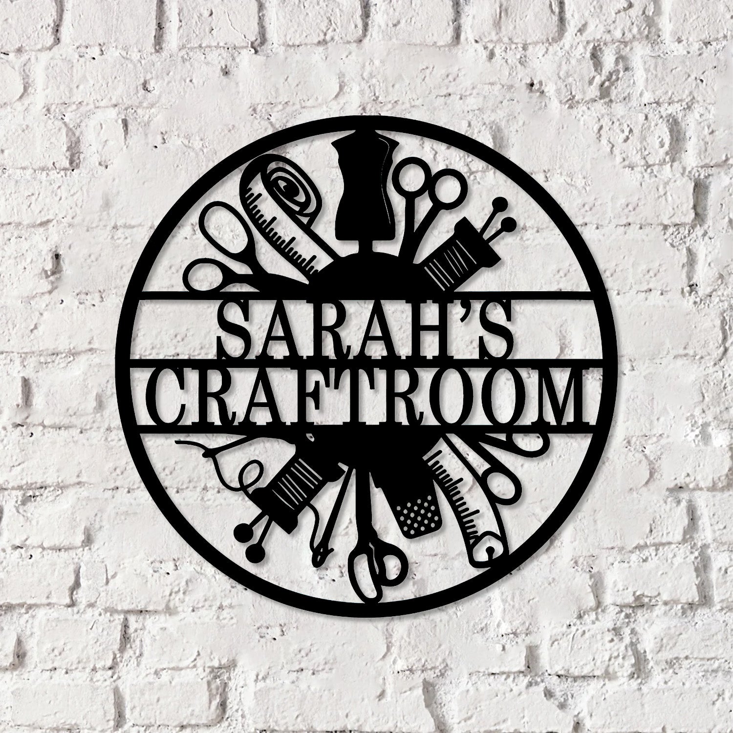 Custom Craft Room Sign Led Light, Customized-Rustic Home Craft Room Sign-Hobby Room Sign-Sewing Craft Room Home