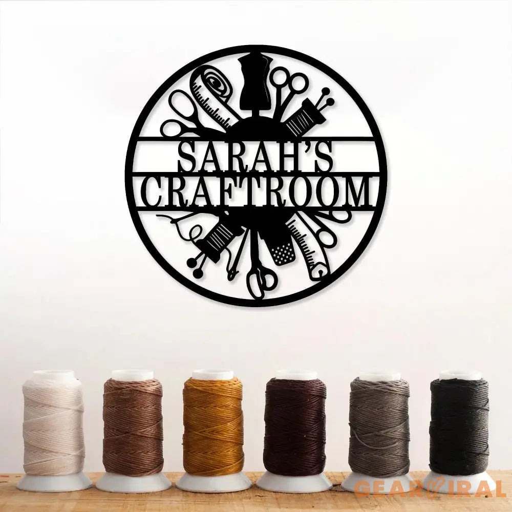 Custom Craft Room Sign Led Light Customized-Rustic Home Craft Room Sign-Hobby Room Sign-Sewing Craft Room Home