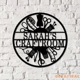 Custom Craft Room Sign Led Light Customized-Rustic Home Craft Room Sign-Hobby Room Sign-Sewing Craft Room Home