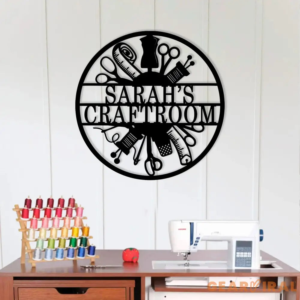 Custom Craft Room Sign Led Light Customized-Rustic Home Craft Room Sign-Hobby Room Sign-Sewing Craft Room Home