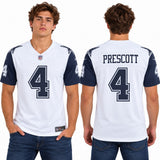 Custom Dak Prescott Dallas Cowboys Fan Inspired Premium F.U.S.E. Premium Limited Jersey - White