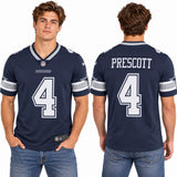 Custom Dak Prescott Dallas Cowboys Fan Inspired Premium Limited Player Jersey - Navy