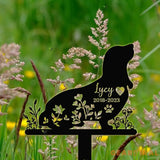 Custom Dog Memorial Stake - Basset Hounds Dog - Metal Stake - Basset Hounds Stake | GearViral