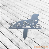 Custom Dog Memorial Stake - Basset Hounds Dog - Metal Stake - Basset Hounds Stake | GearViral