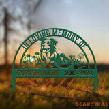 Custom Dog Memorial Stake - Personalized Pet Garden Sign Dog Grave Marker Pet Loss Gift Custom Dog Garden Sign