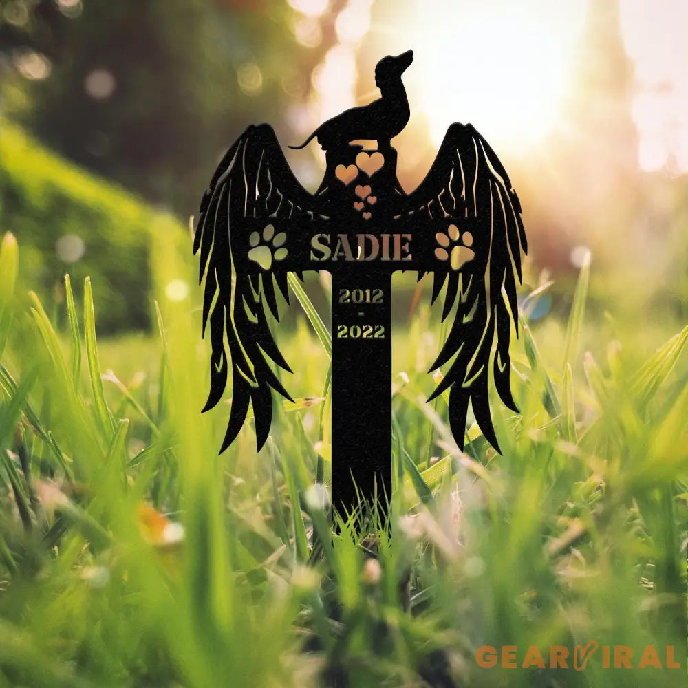 Custom Dog Memorial Stake Personalized Pet Grave Marker Photo Tribute Plaque for Bereaved Dog Owners Dog Remembrance